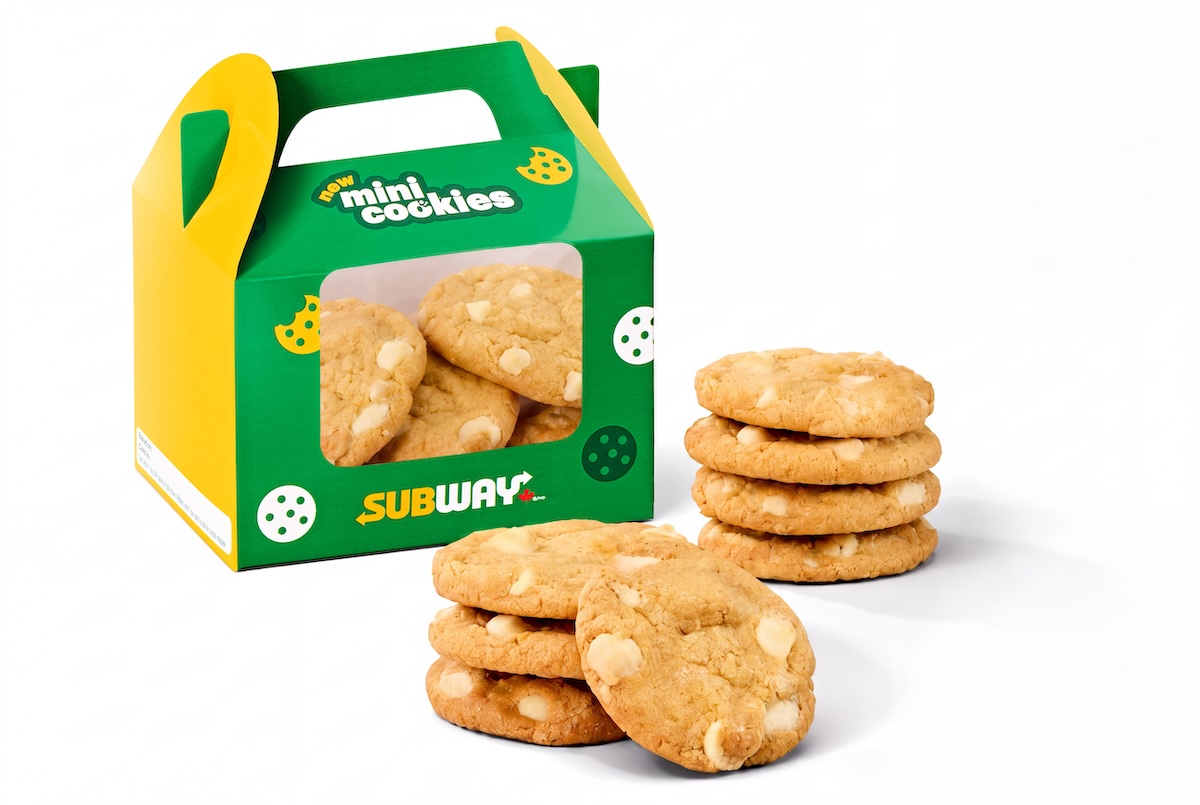 Subway Canada Celebrates Macadamia Nut Day with New Mini Cookie Boxes